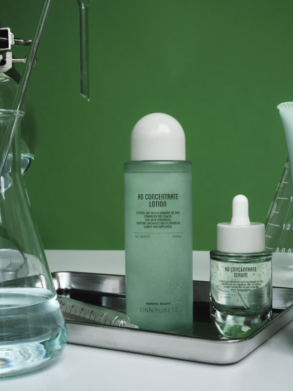 SINN PURETÉ AG Concentrate Lotion b and AG Concentrate Serum b