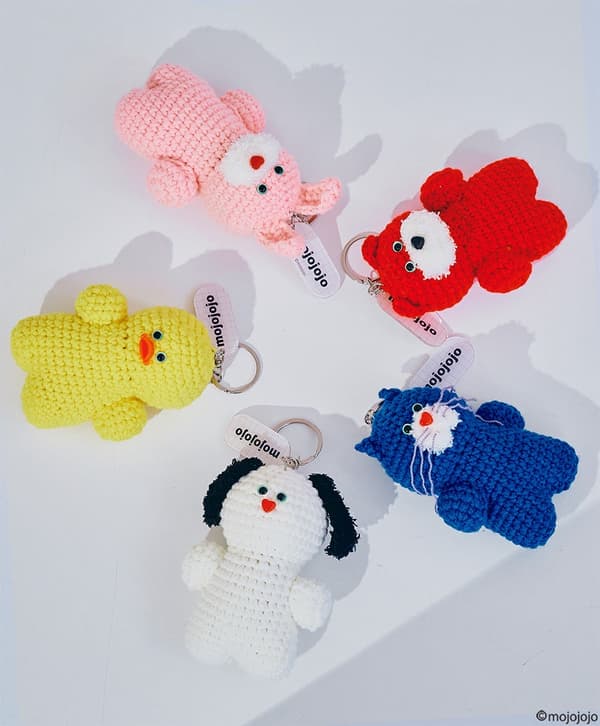 Yarn Mascot Strap