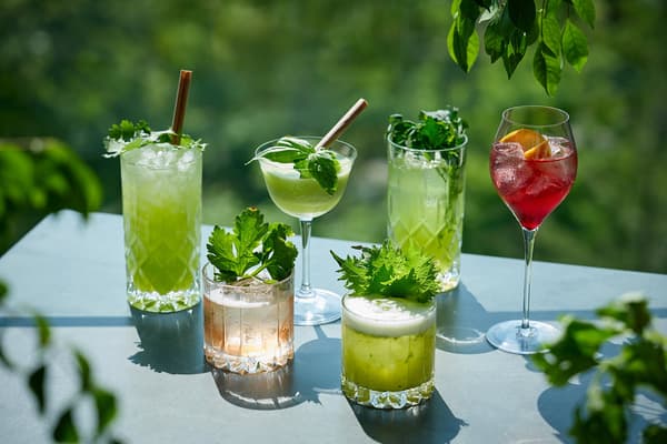 BAR 4563的夏季草本鸡尾酒