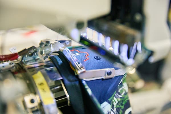 EXPO展位的服装定制工作坊