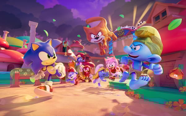 蓝精灵村庄联动舞台