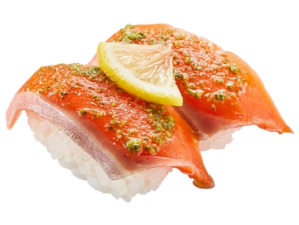 三文鱼罗勒盐柠檬