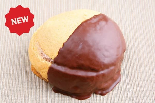 巧克力鲜奶油蜜瓜包