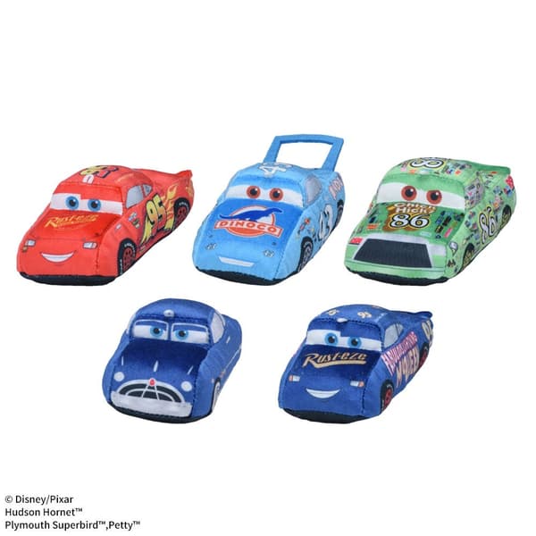 Cars Shiny Fabric Mascot lineup