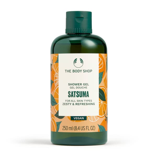 The Body Shop 蜜柑身体护理系列阵容