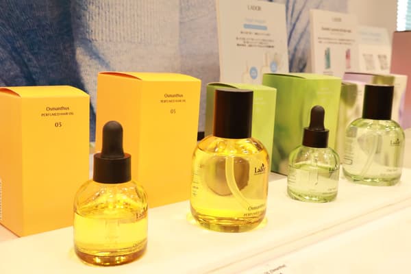 LADOR Perfume Hair Oil displayed at Cinderella EXPO 9th