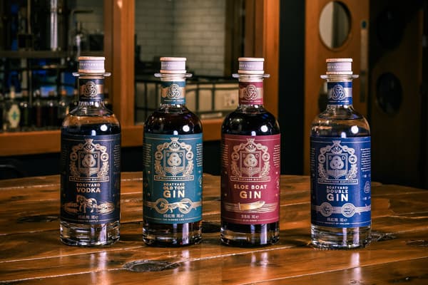 Jajaran produk The Boatyard Distillery
