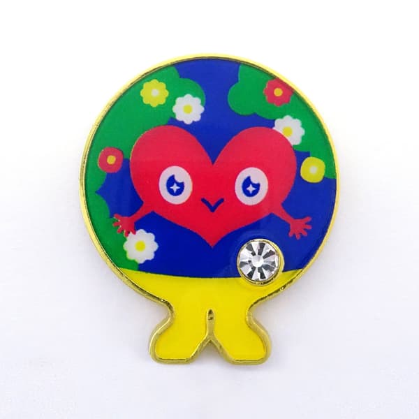 EXPO2027 Tunktunk Pin with Rhinestones 2