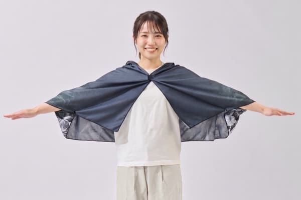 여성 모델 착용 예시 (키 155cm)