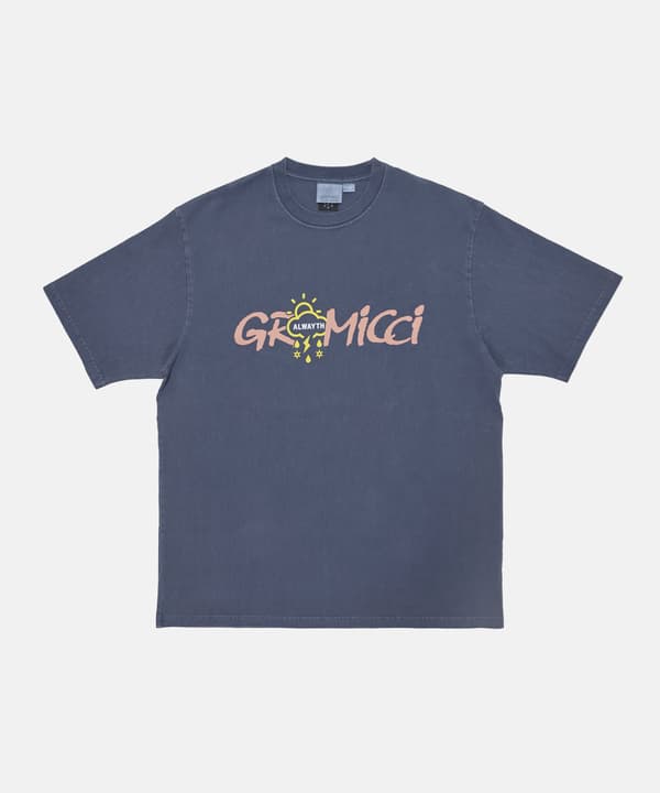 Gramicci & ALWAYTH Climbing GRAPHIC T-SHIRT (Blue)