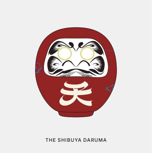 THE SHIBUYA DARUMA (深藍色)