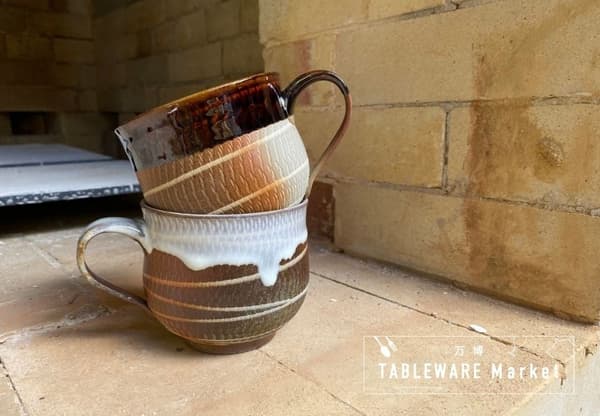 工匠利用小石原燒傳統製作的陶器 / 圭秀窯