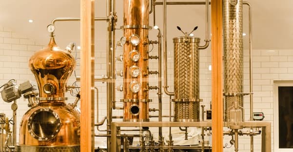 Hibrida pot still dan column still