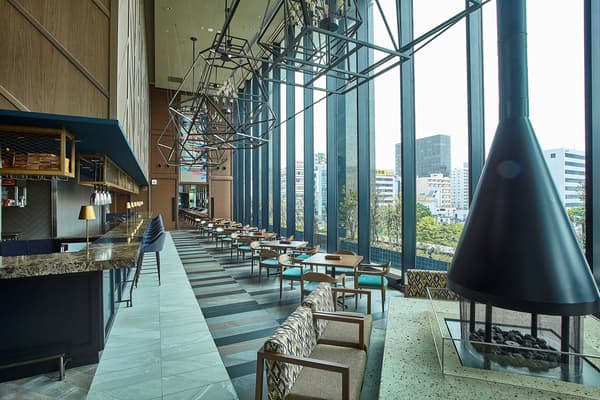 Dining space at FOREST KITCHEN with Outdoor Living