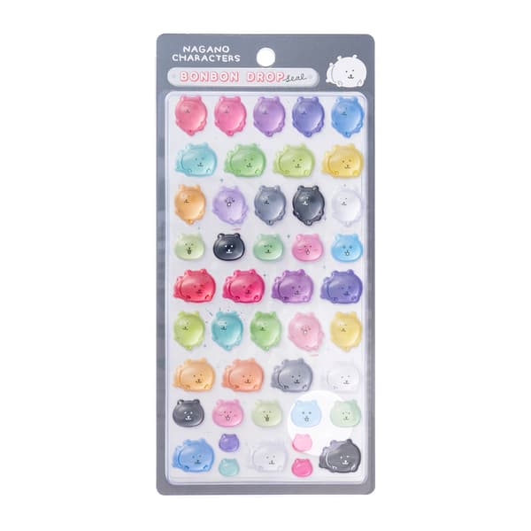 Desain stiker Beruang Warna-warni