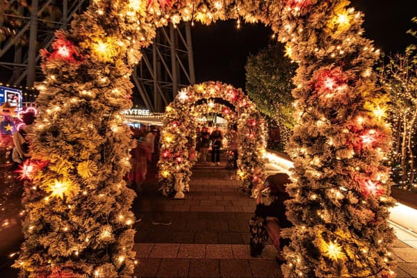 El Arcade navideño en el mercado navideño de 2025