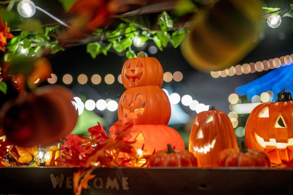 Halloween decorations at GLAMP DOME Ise-Kashikojima