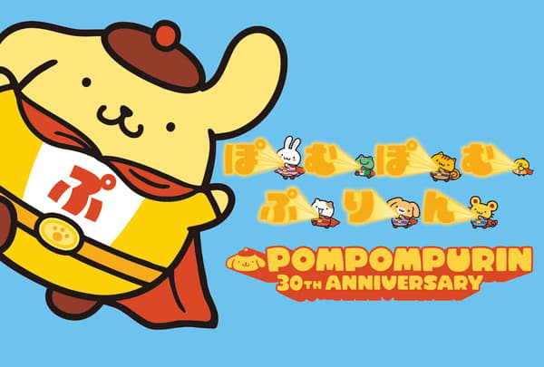 布丁狗 30 週年英雄公仔明信片