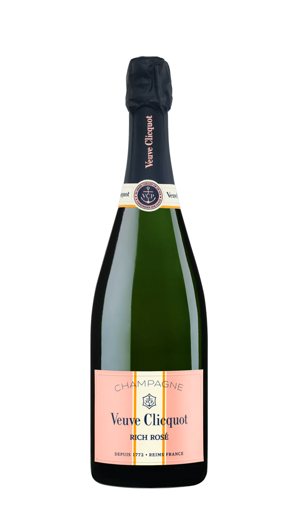 Veuve Clicquot Rich Rosé On Ice bottle