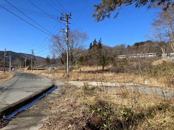目前正在拆除建築物的津島地區