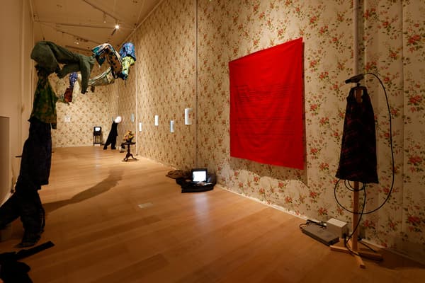 Private installation view