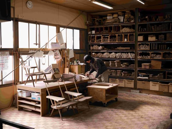 Chair workshop at Sakura Seisakusho