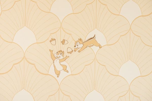 칩 앤 데일 룸(벽지) (C)Disney