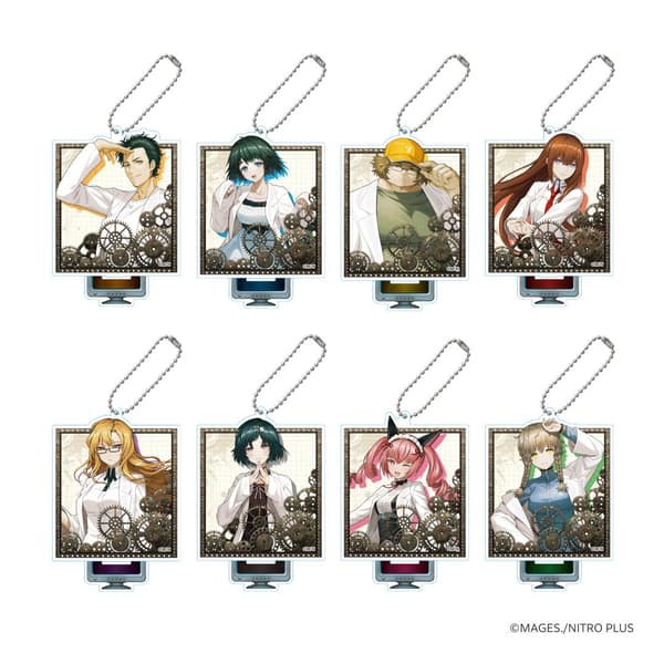Llavero de soporte acrílico de Steins;Gate
