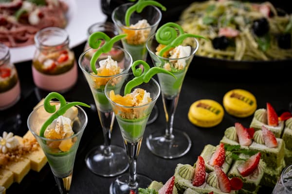 Matcha Verrine Inspired by Elphaba