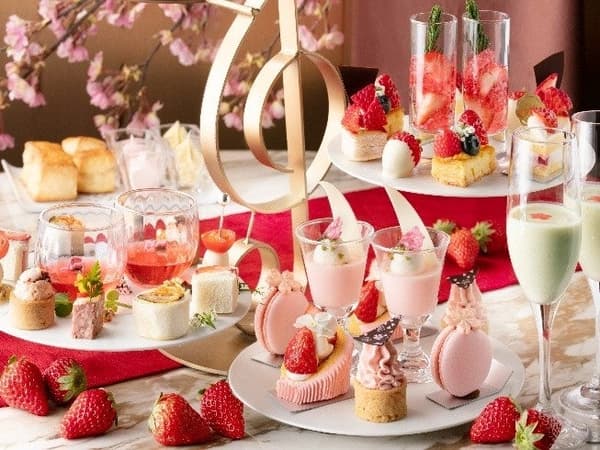 Sakura & Strawberry Afternoon Tea
