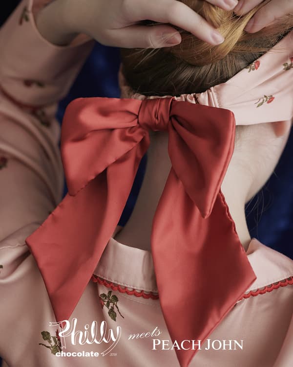 缎面发带背面图