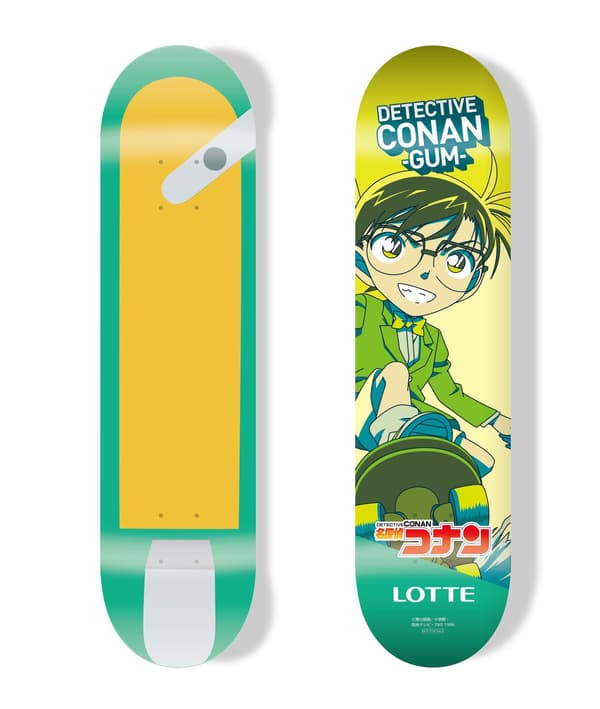 獎品A——名偵探柯南原創滑板板面（正面與背面）