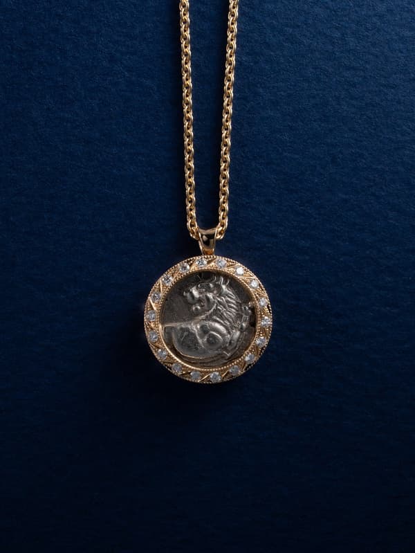 PLINTH Coin Pendant - Lion