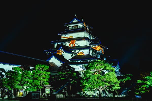 Projection Mapping del Castillo de Tsuruga 2025