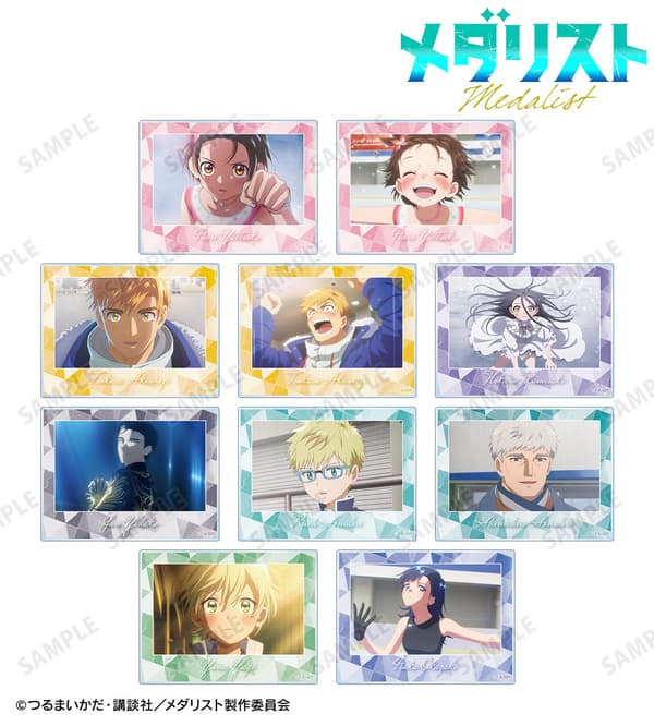 Trading Scene Acrylic Card