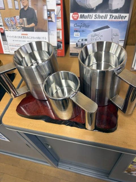 岡鐵工所的肌肉啤酒杯