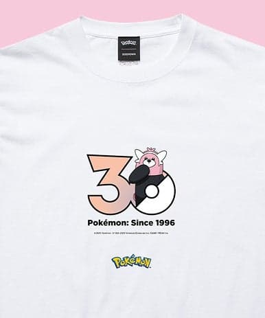 포켓몬 30주년 기념 1025 티셔츠 디자인