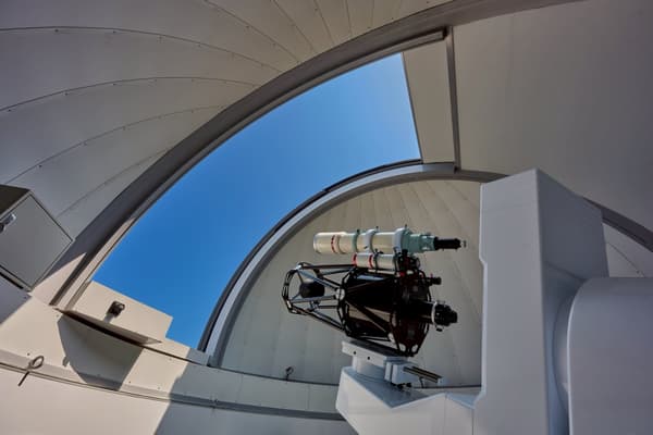 The two domes of MIYAKO GALAXY-DOME