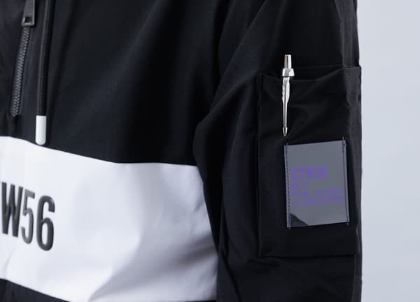 Jaket pakaian kerja hitam CYW56