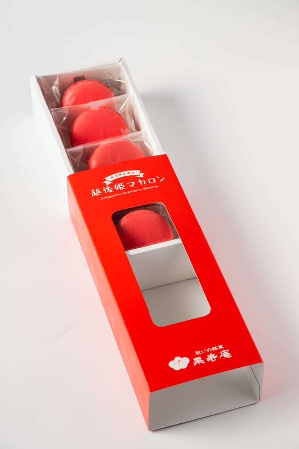 Echigo Hime Macaron close-up