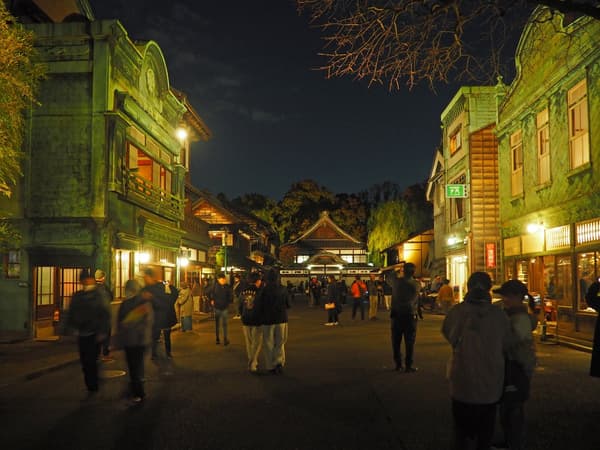 Edo-Tokyo Open-Air Architectural Museum Special Night Opening: Lighting Up the Buildings