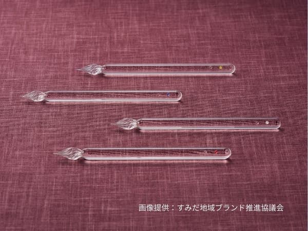 Craftsman-made glass pen 