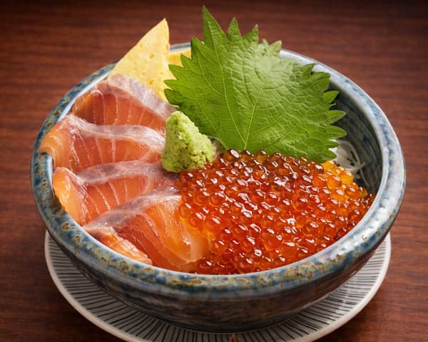 Salmon and Ikura Oyako-don