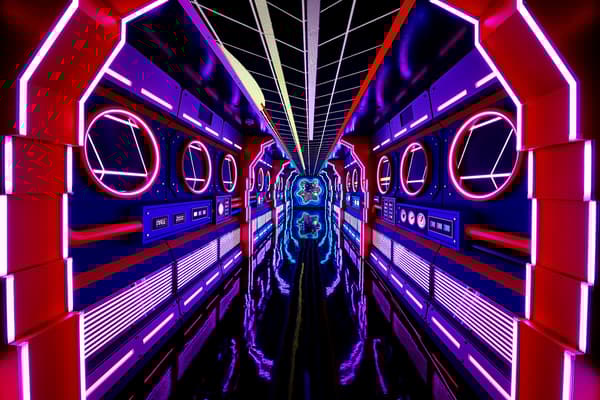 Interior of FUTURE BIRD car