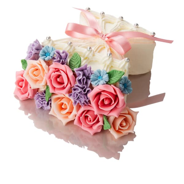 Bouquet Ribbon Cake