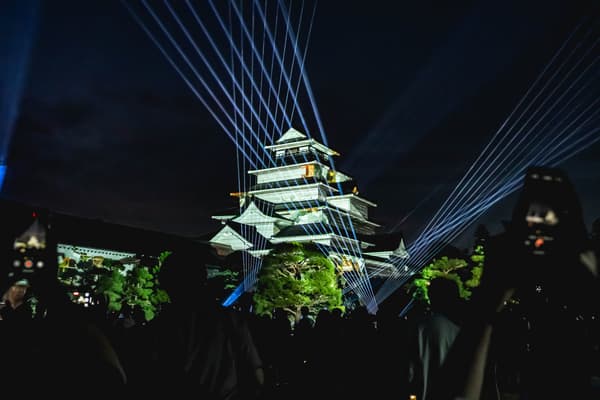 Projection Mapping del Castillo de Tsuruga 2025