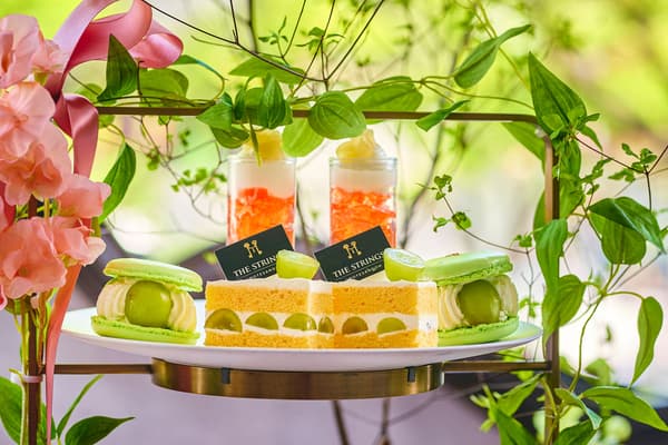 Shine muscat sweets lineup