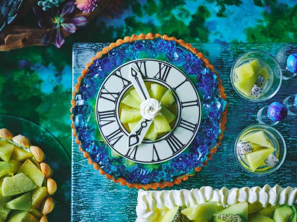 Melon Clock Tart