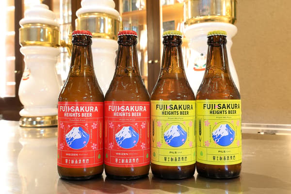 富士櫻高原麥酒過濾款 — 小麥過濾款與皮爾森過濾款