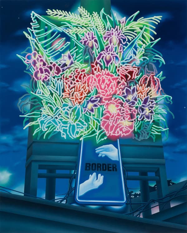 참고 작품: Reflection (2025), F100, 캔버스에 유채